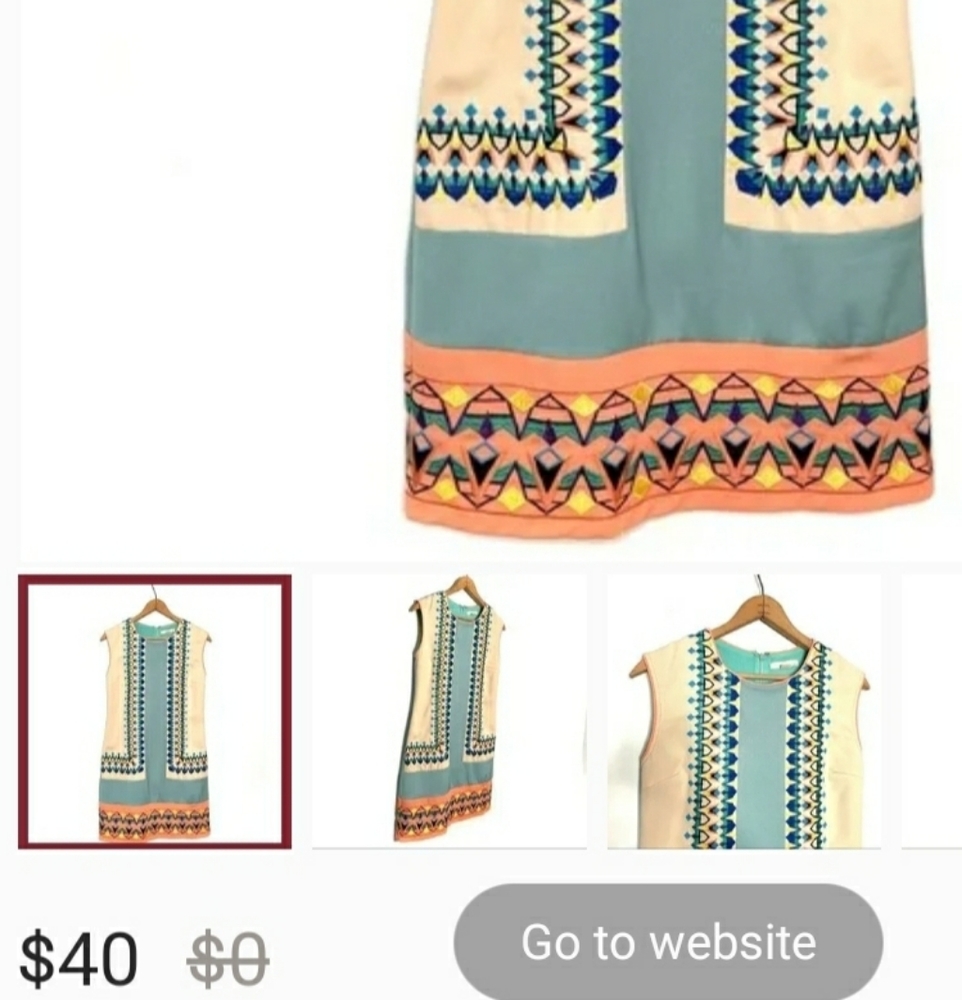 Champagne & Strawberries Embroidered Dress-M